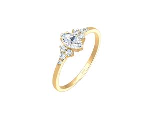 Elli - Valentino Marchesa con Cristalli in Argento Sterling 925 Anelli 1 pieces female
