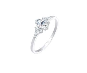 Elli - Valentino Marchesa con Cristalli in Argento Sterling 925 Anelli 1 pieces female