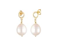 Elli - Vintage Barocco d'Acqua Dolce Perla Coltivata d'Acqua Dolce in argento sterling 925 Orecchini 1 pieces female