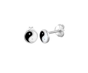 Elli - Ying Yang Argento Sterling 925 Orecchini 1 pieces female