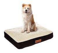 Ellie-Bo - Cuscino ortopedico in memory foam per gabbia o scatola per cani, in finta pelliccia