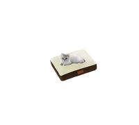 Ellie-Bo, Letto per Cani con Pelle Scamosciata e Pelle di Pecora, Ideale per trasportino per Cani, Misura 76,2 cm