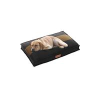 Ellie-Bo Letto per Cani Extra Large a Righe Nere e Marroni per Cani da 106,7 cm