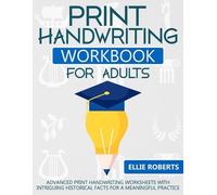 Ellie Roberts Print Handwriting Workbook for Adults (Tascabile)