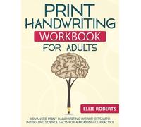 Ellie Roberts Print Handwriting Workbook for Adults (Tascabile)