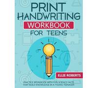 Ellie Roberts Print Handwriting Workbook for Teens (Tascabile)