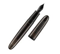 Ellington Pens Penna stilografica trasparente - pennino Smoth - include convertitore di inchiostro e confezione regalo - strumento di scrittura di alta qualità