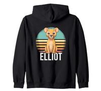 Elliot - Nome Ragazzo Simpatico con Leone Carino Felpa con Cappuccio