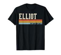Elliot Retro Vintage Uomo Bambini Ragazzi Nome Maglietta