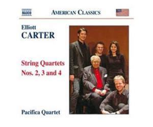 Elliott Carter Elliott Carter: String Quartets Nos. 2, 3 and 4 (CD) Album