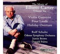 Elliott Carter Music of Elliott Carter Volume 6, The (Schulte, Odense So) (CD)
