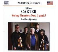 Elliott Carter String Quartets Nos. 1 and 5 (Pacifica Quartet) (CD) Album