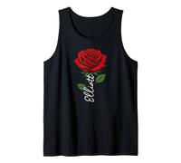 Elliott Personalizzato Rose Nome Floreale Donne Ragazze Canotta