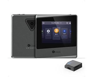 Ellipal Titan Mini portafoglio hardware, sicuro e isolato da Internet, oltre 10.000 monete e gettoni, antimanomissione