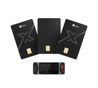 ELLIPAL X Card Crypto Wallet - Confezione da 3 - Portafoglio freddo per Bitcoin, Ethereum, XRP, NFT e oltre 10.000 gettoni - Portafoglio hardware NFC per conservazione a freddo