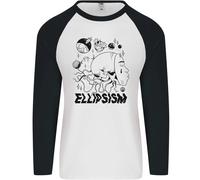Ellipsism Mancante Fuori On The Future Uomo L/S Baseball T-Shirt