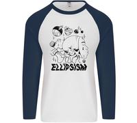 Ellipsism Mancante Fuori On The Future Uomo L/S Baseball T-Shirt