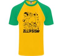 Ellipsism Mancante Fuori On The Future Uomo S/S Baseball T-Shirt