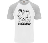Ellipsism Mancante Fuori On The Future Uomo S/S Baseball T-Shirt