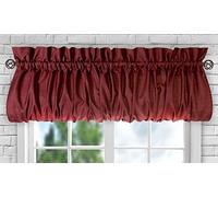 Ellis Curtain Stacey Balloon Valance, Merlot, Balloon Valance