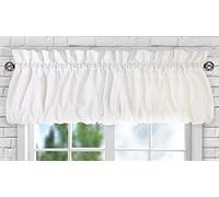 Ellis Curtain Stacey - Mantovana per Palloncini, 152,4 x 38,1 cm, Colore: Bianco