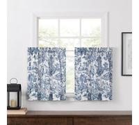 Ellis Curtain Victoria Park Toile - Tende su misura, 162 x 91 cm, colore: Blu