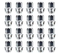 ELLIS Excellence - Set di 20 dadi per cerchi in lega, M14 x 1,5, esagonali da 21 mm, compatibili con veicoli Ford Transit Custom, Tesla e altri