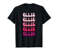 Ellis First Name Minimalist Design Maglietta