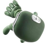 Elloé - Massaggiatore elettrico Shiatsu per collo e schiena, massaggio 4D simile a quello umano, senza fili, calore a doppia zona, 70 minuti, con batteria da 70 minuti, regalo per la festa del papà e