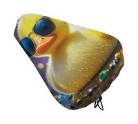 Ellow Ducky con occhiali da sole per bicicletta con coulisse, cuscino impermeabile per sedili della bicicletta, protezione solare e antipolvere, copertura antipioggia unisex per mountain bike
