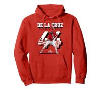 Elly De La Cruz | Giocatori di Baseball di Cincinnati | MLBELY202M Felpa con Cappuccio