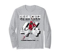 Elly De La Cruz | Giocatori di Baseball di Cincinnati | MLBELY202M Maglia a Manica