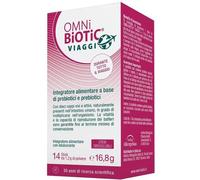 Elmafarma Omni Biotic Viaggi 14 Stick Integratore a Base di Probiotici e Prebiotici