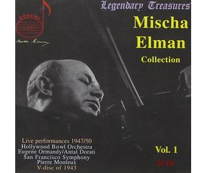 Elmam Mischa Elman Collection Vol. 1 (Ormandy, Dorati, Monteux) (CD) Album