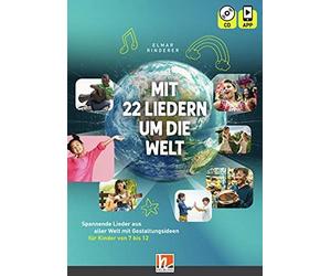 Elmar Rinderer Mit 22 Liedern um die Welt, Heft inkl. CD + App: Span (Tascabile)