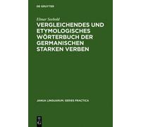 Elmar Seebold Vergleichendes Und Etymologisches Wörterbuch De (Copertina rigida)