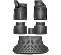 ELMASLINE 3D Tappetini Gomma e Vasca Baule per VW ID.4 | Pianale di carico standard | 2020-2025 | Nota importante: non compatibile con pianale di carico variabile (regolabile) | Tappetini Auto
