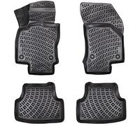 ELMASLINE 3D Tappetini Gomma per Audi A5 (8T) 2007-2017 | Bordo Extra Alto | Tappetini Auto