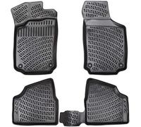 ELMASLINE 3D Tappetini Gomma per OPEL Corsa C 2000-2006 | Bordo Extra Alto | Tappetini Auto