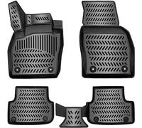 ELMASLINE 3D Tappetini Gomma per VW T-Cross 2018-2026 | Bordo Extra Alto | Tappetini Auto