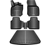 ELMASLINE 3D Tappetini IN Gomma + Copri Baule Set per Opel Frontera 2024-2026
