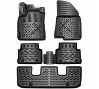 ELMASLINE 3D Tappetini VW Tayron Da 2025 7-Sitzer ( Incl. 3.Reihe) Mild-Hyb
