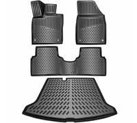 ELMASLINE Set 3D Tappetini In Gomma + Vasca Vano Bagagli Per VW ID.3 2020