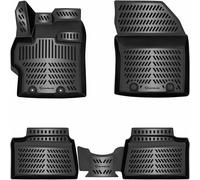 ELMASLINE Set 4 Tappetini 3D In Gomma Per TOYOTA YARIS 2020-2025 Hybrid