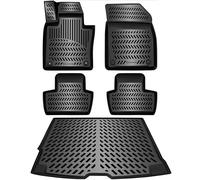 ELMASLINE Set di tappetini in gomma 3D e vasca per bagagliaio per Volvo XC-60 (XC60) 2017 - 2025, adatto solo plug-in ibrido!