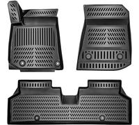 ELMASLINE Set di tappetini in gomma 3D per KIA E-NIRO EV elettrico (2022-2024) | 2a generazione | bordo alto | accessori | tappetini