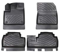 Elmasline Set di tappetini in gomma 3D per Opel Combo D 2011-2018 | Set di tappetini con bordo alto - accessori