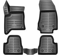 ELMASLINE Set di tappetini in gomma 3D per Peugeot 2008 2020 - 2025 | ibrido (non adatto per elettrici o bruciatori) | tappetini con bordo extra alto | accessori