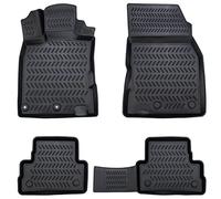 Elmasline - Set di tappetini in gomma, dal design 3D, bordo extra alto di 5 cm
