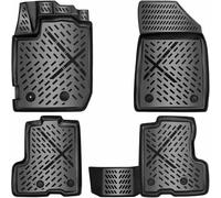 ELMASLINE Tappetini in Gomma 3D per Dacia Duster 2ª Gen. 2021-7/2024 | 4x4 | Set Tappetini con Bordo Alto - Accessori | Non Adatto per la 3ª Gen